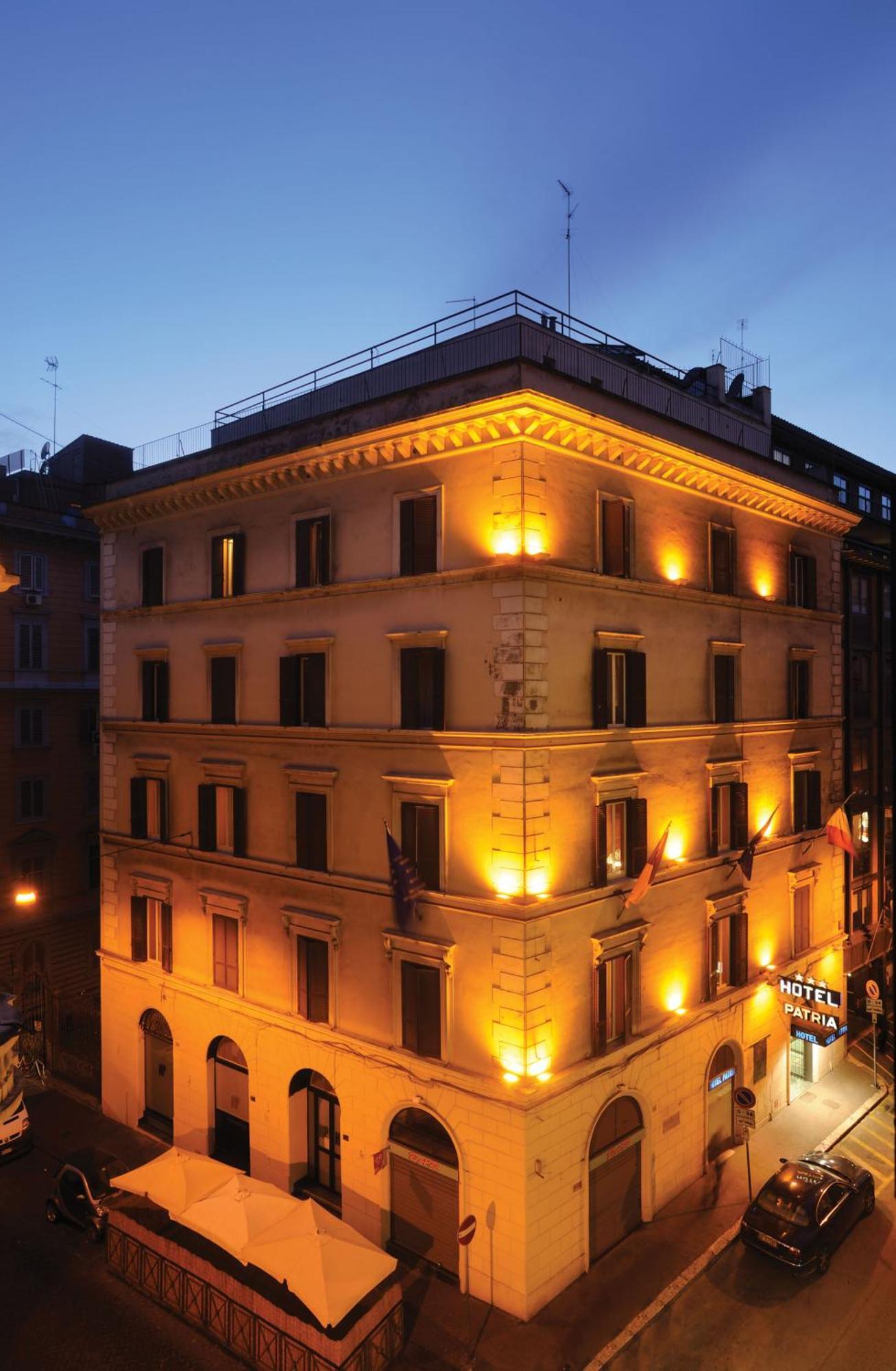 רומא Hotel Patria מראה חיצוני תמונה